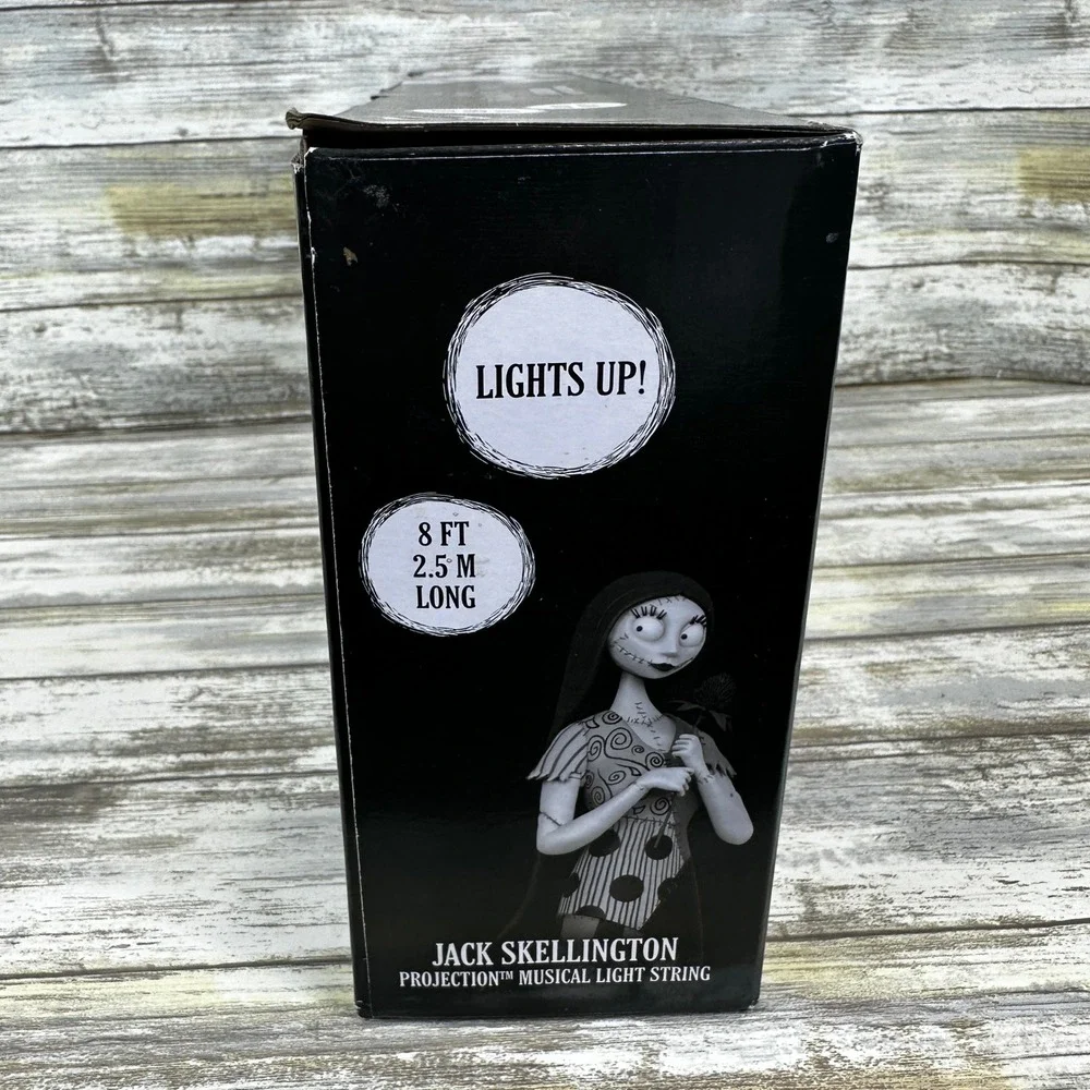 Nightmare Before Christmas Jack Skellington Projection Musical Lights Disney
